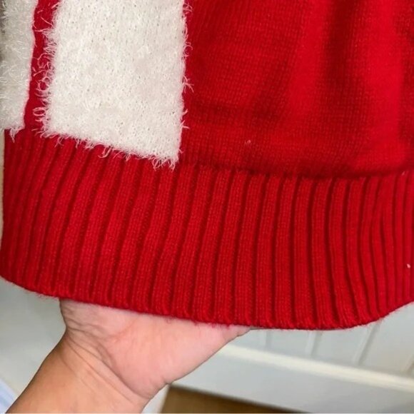 33 Degrees Gingerbread Man Christmas Sweater Size L - Picture 8 of 9